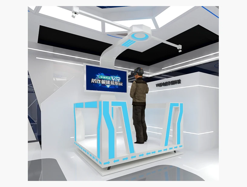 1拖2VR防电信诈骗体验｜产品参考图