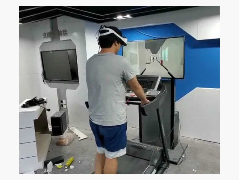 VR步行安全体验系统（VR紧急避险判断体验系统）｜产品参考图