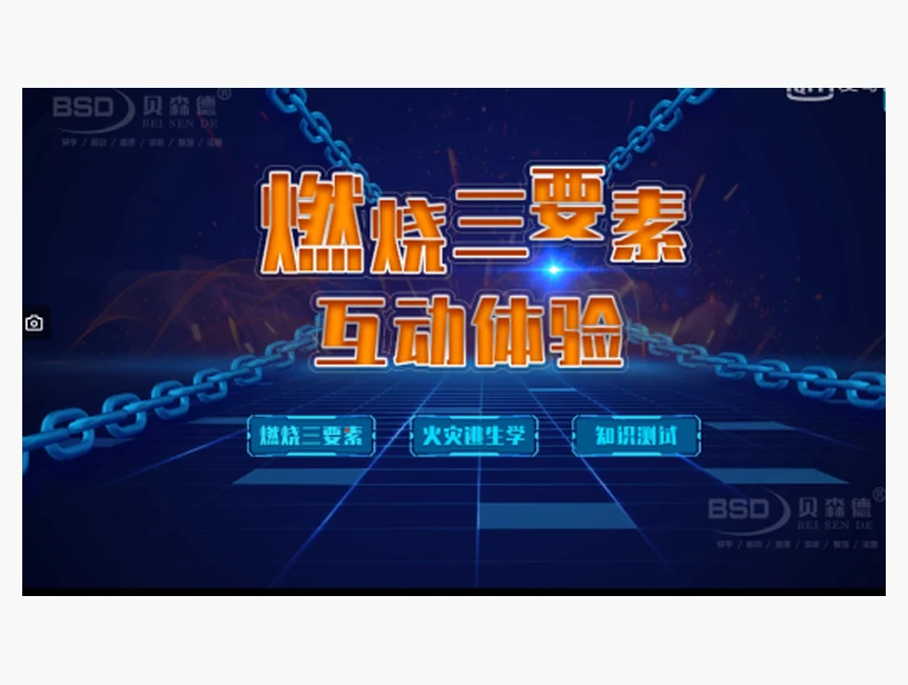燃烧三要素体验系统｜产品参考图