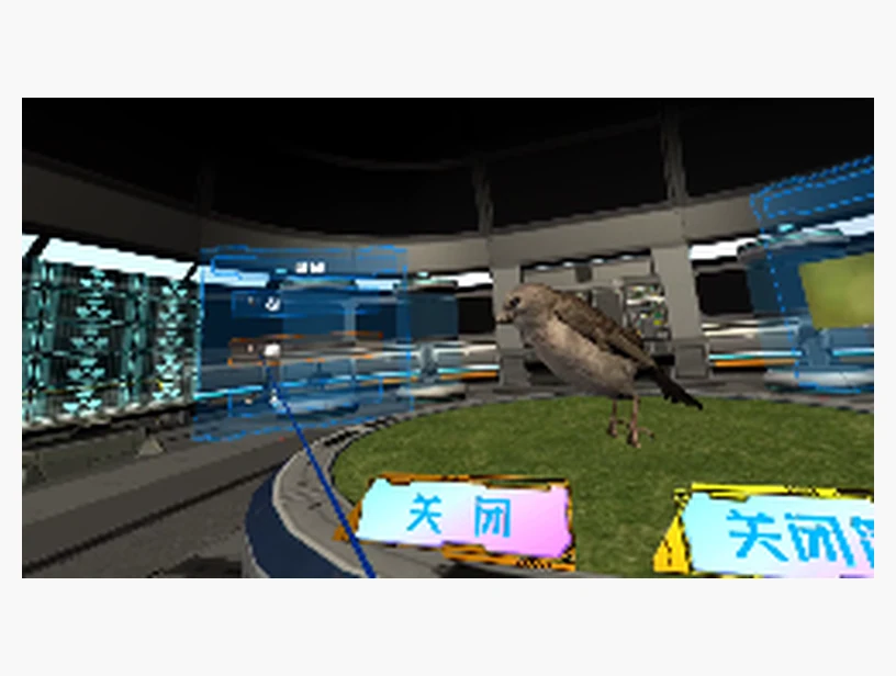 麻雀知识与形态观察VR课程｜产品参考图