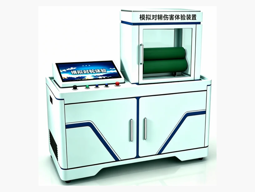 辊子卷入伤害体验｜产品参考图