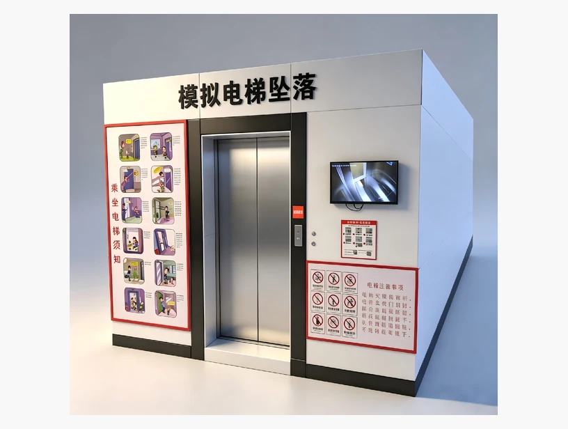 模拟电梯坠落体验｜产品参考图