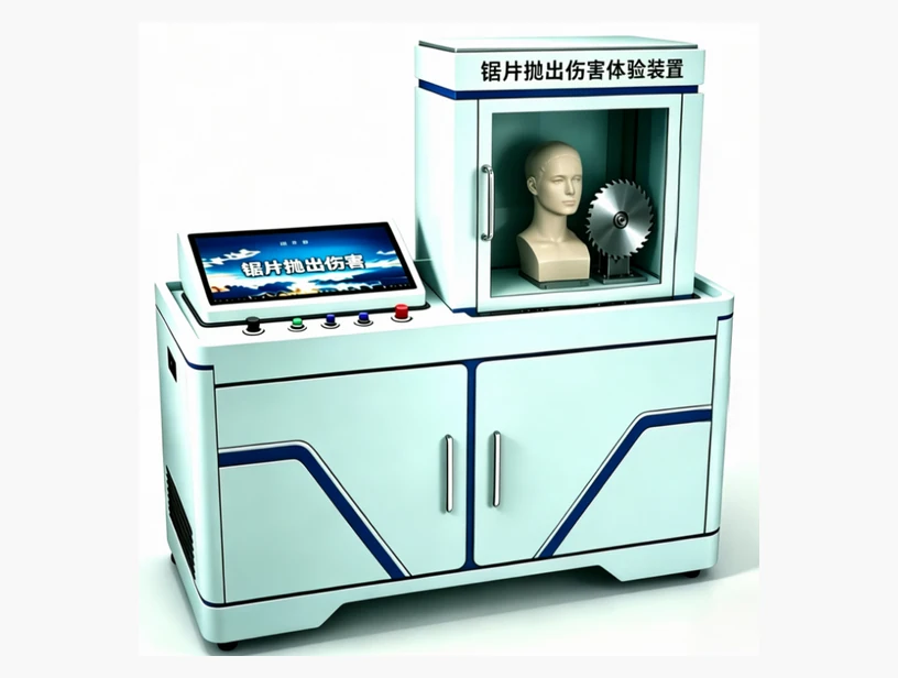 锯片抛出伤害体验｜产品参考图