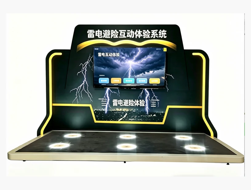 雷电避险互动体验｜产品参考图
