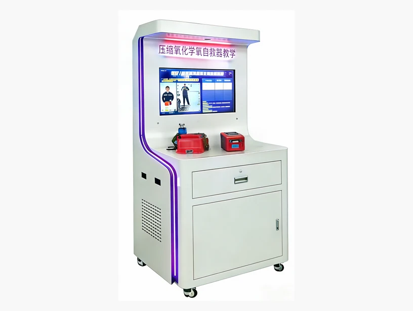 AI压缩氧/化学氧自救器教学系统｜产品参考图