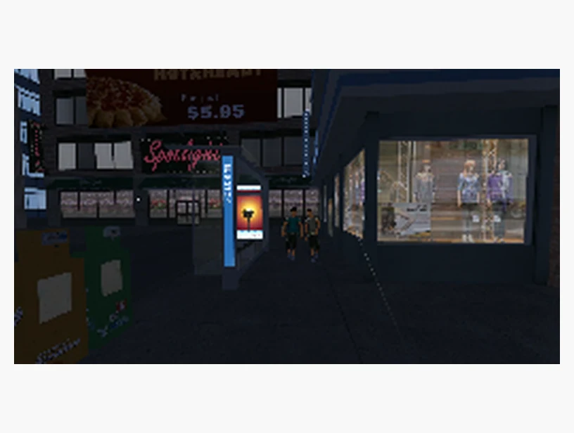 夜晚街道抢劫｜产品参考图
